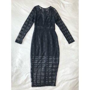 Long Sleeve Cocktail Dress